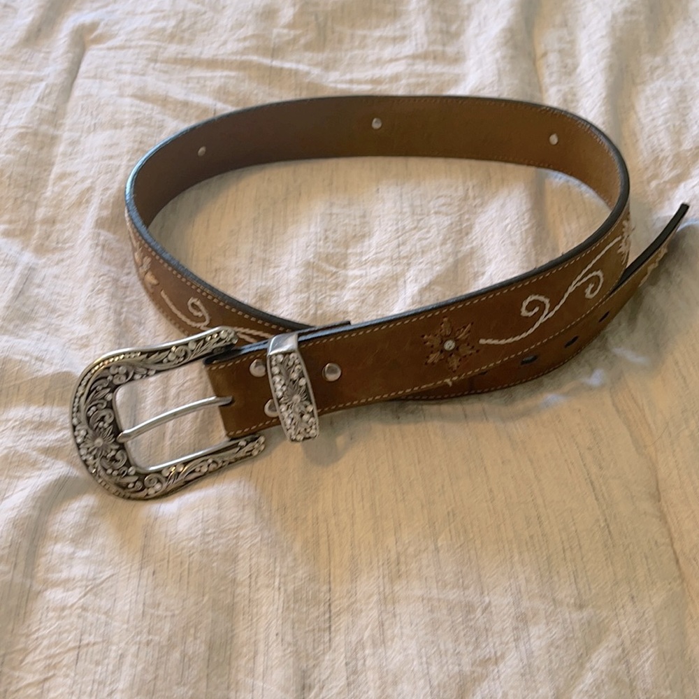 Nocona Genuine Leather Western Belt